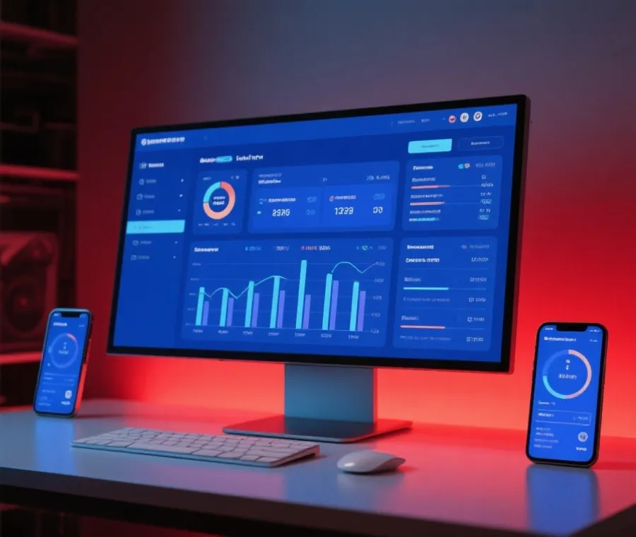 桌面端与移动端协同界面展示